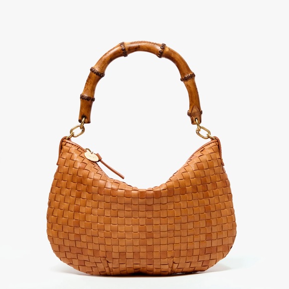 BN Clare V. 🎋Bamboo🎋handle w brass hardware - Picture 6 of 6